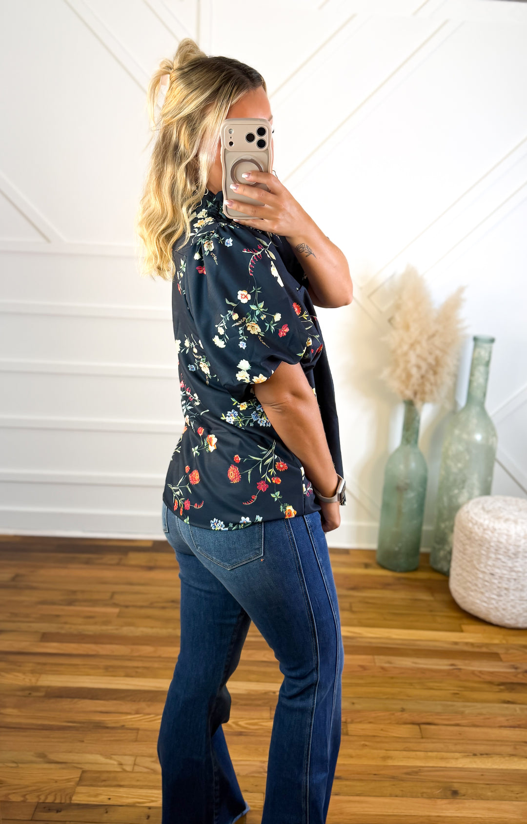 Midnight Garden Blouse
