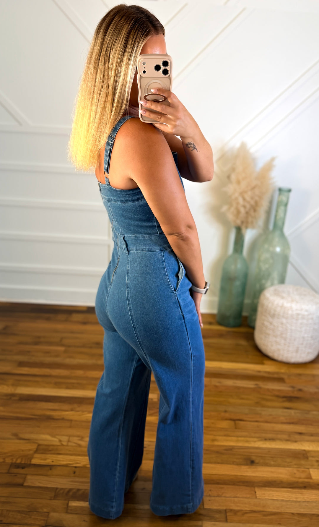Janie Denim Jumpsuit