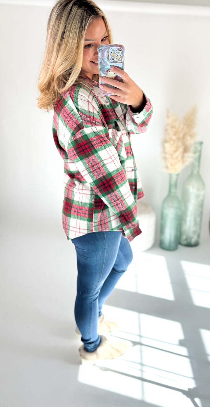 Jingle All The Way Shacket