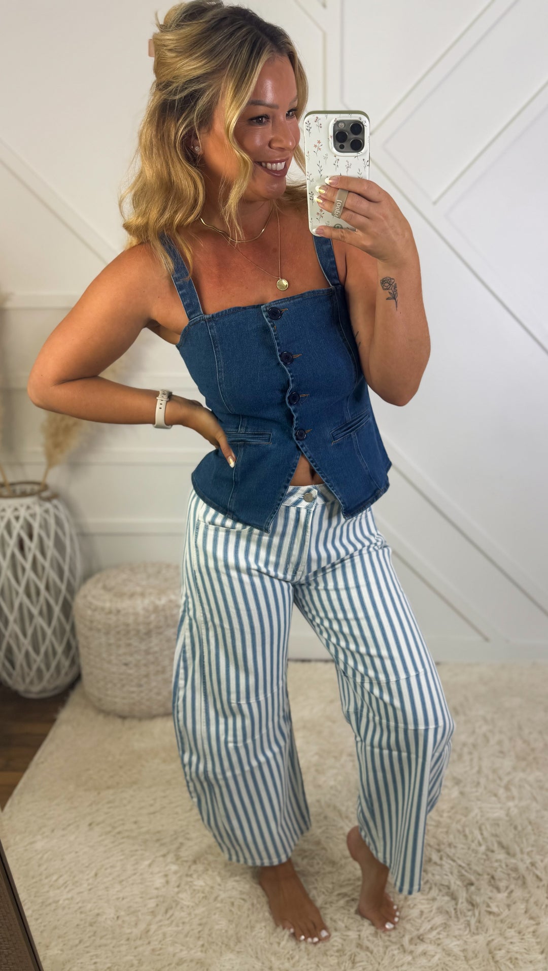 Backroad Beauty Denim Top