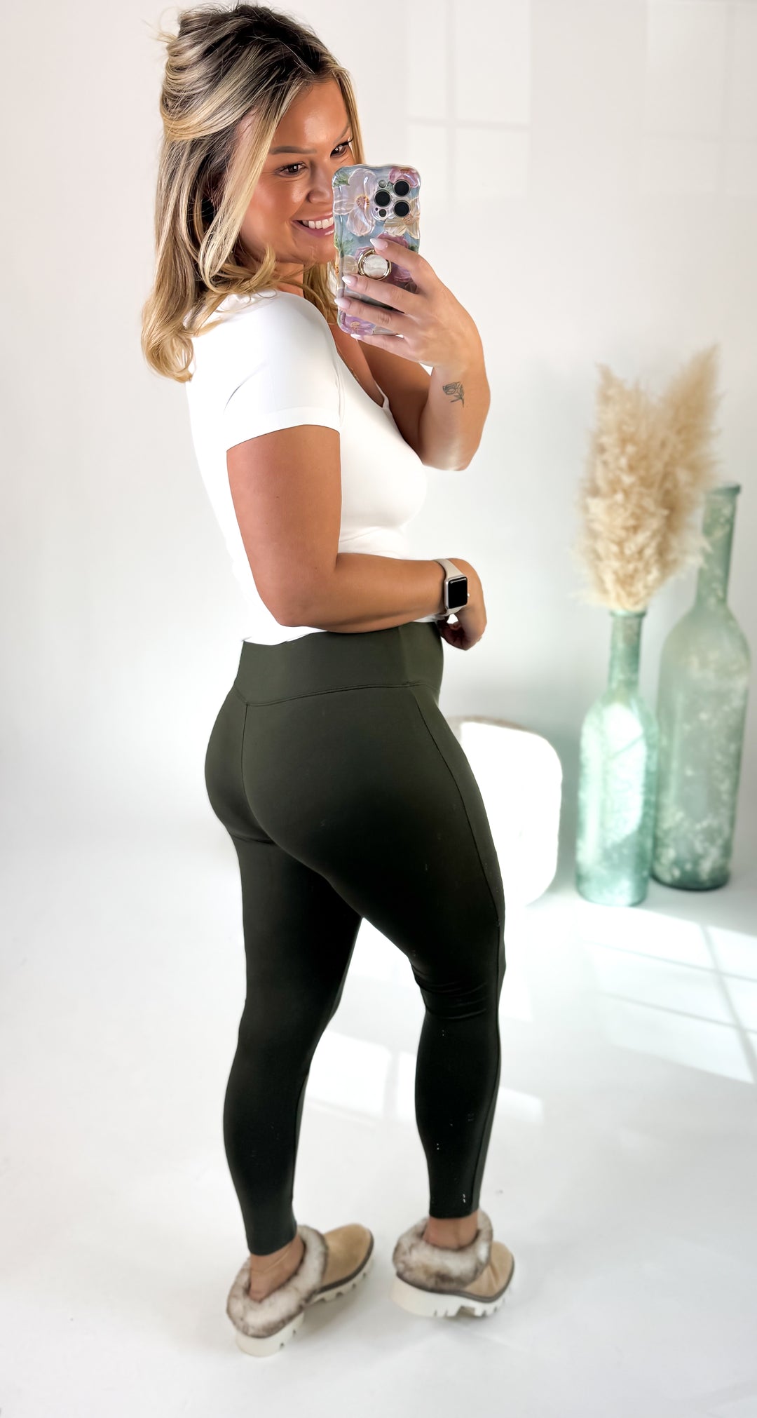 ⭐Door Buster⭐ Luxe Butter High-Waist Leggings Olive