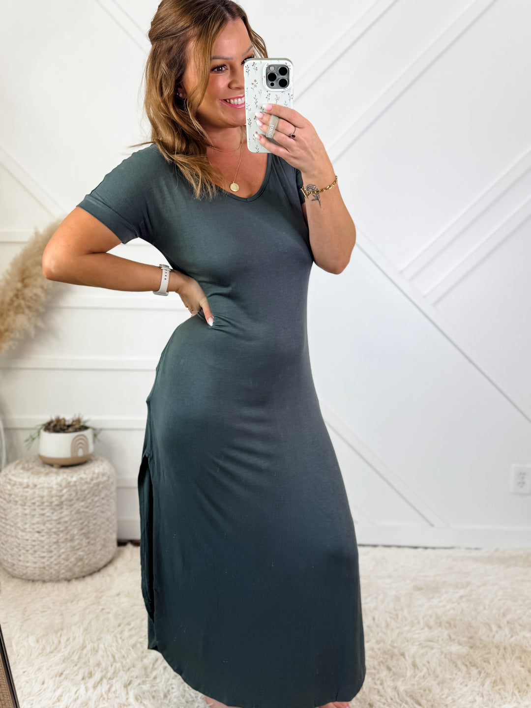 Kaydee Short Sleeve Maxi Dress Lush Lily Boutique Kaydee Short Sleeve Maxi Dress Lush Lily Boutique