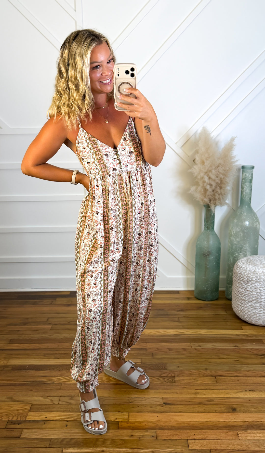 Wildflower Wanderer Harem Jumpsuit