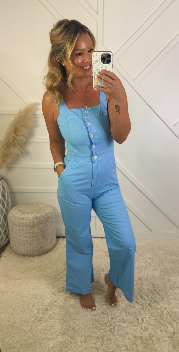 Blue Skies Ahead Jumpsuit