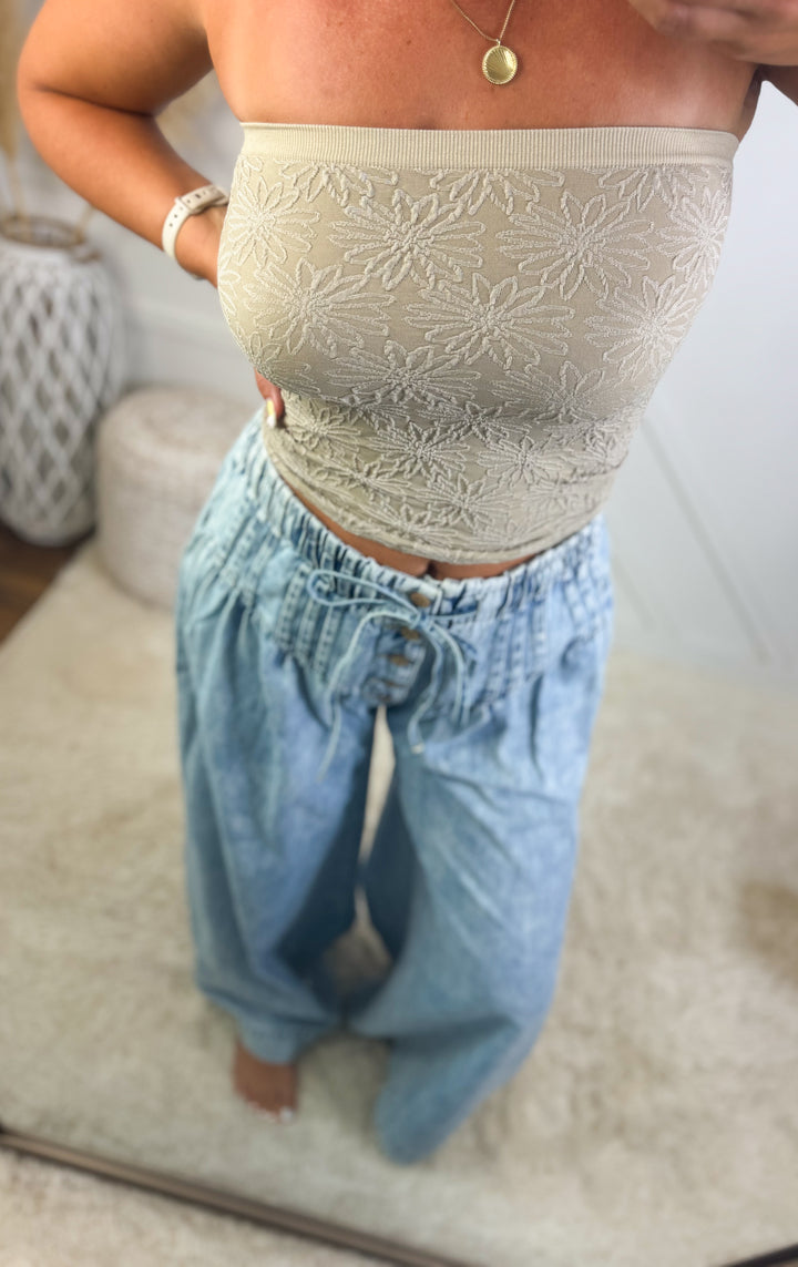Daisy Bandeau Top