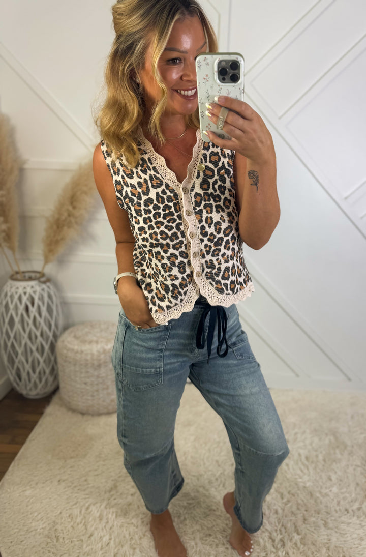 Fierce & Flirty Knit Sweater Top