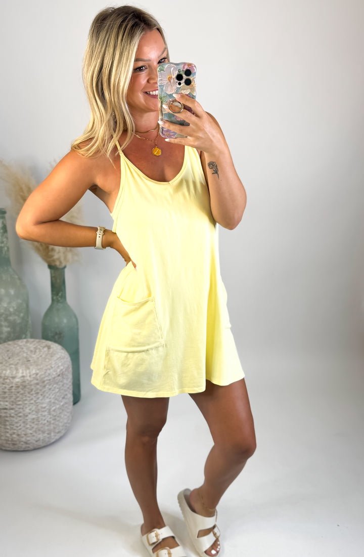 Main Character Romper Dress