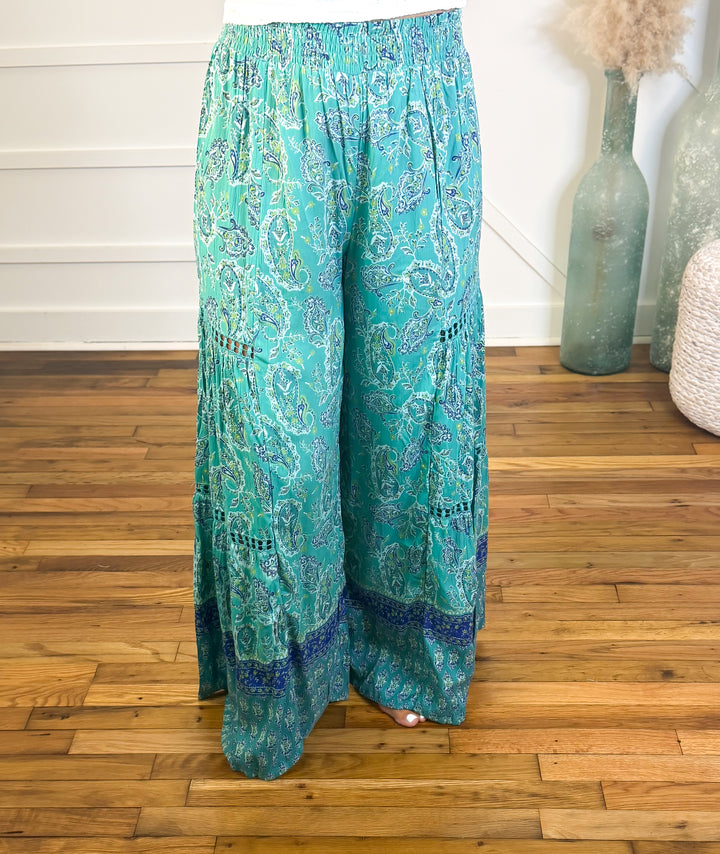 Seabreeze Serenade Palazzo Pants