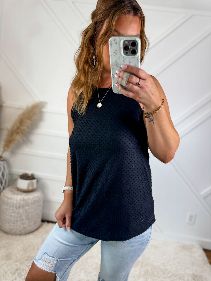 Sarah Swiss Dot Tank
