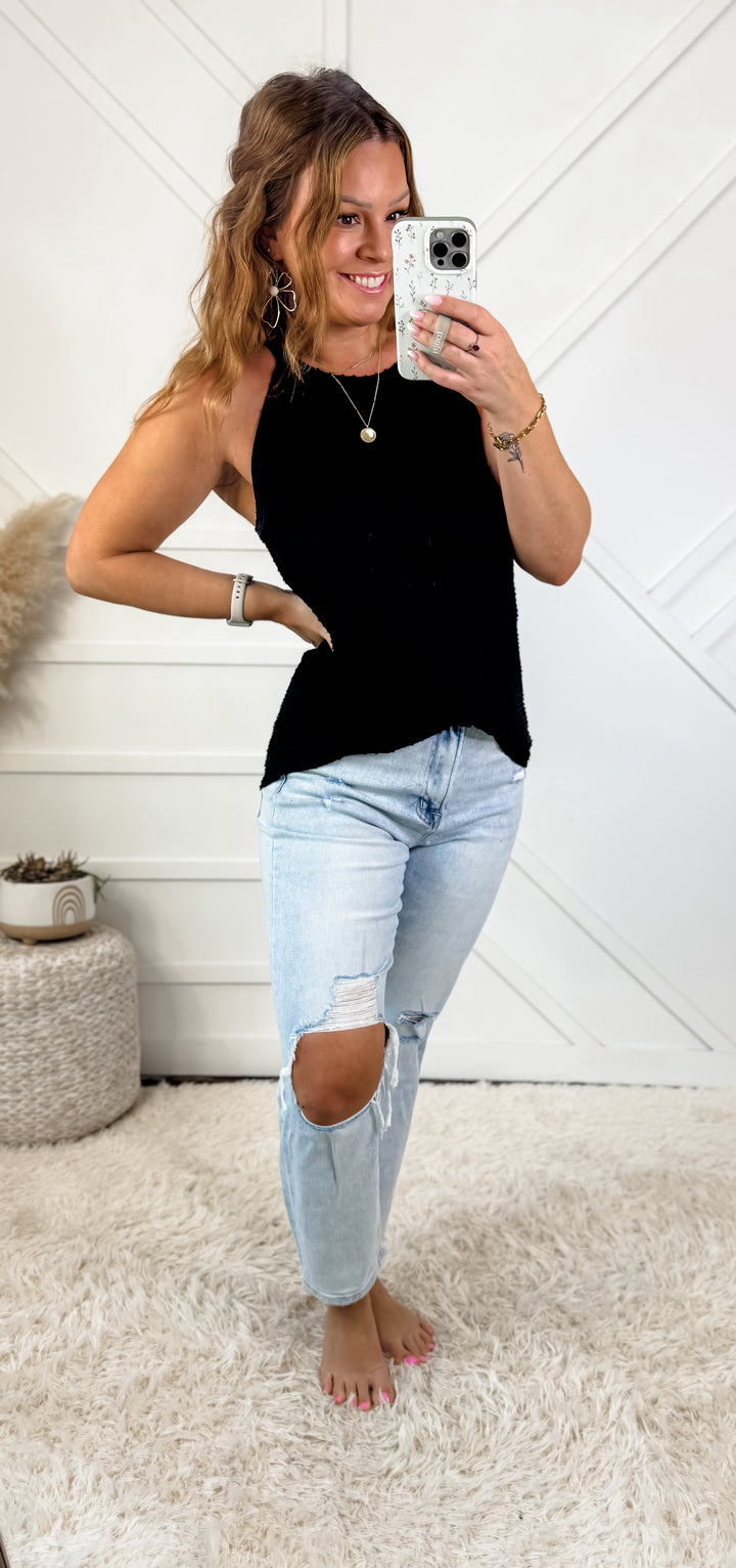 Sarah Swiss Dot Tank