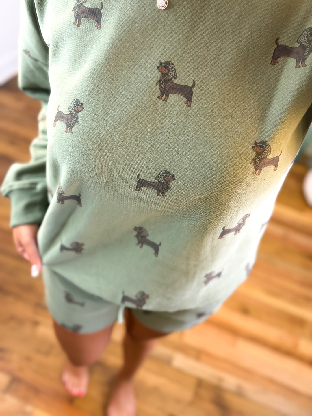 Dashing Dachshund Lounge Set