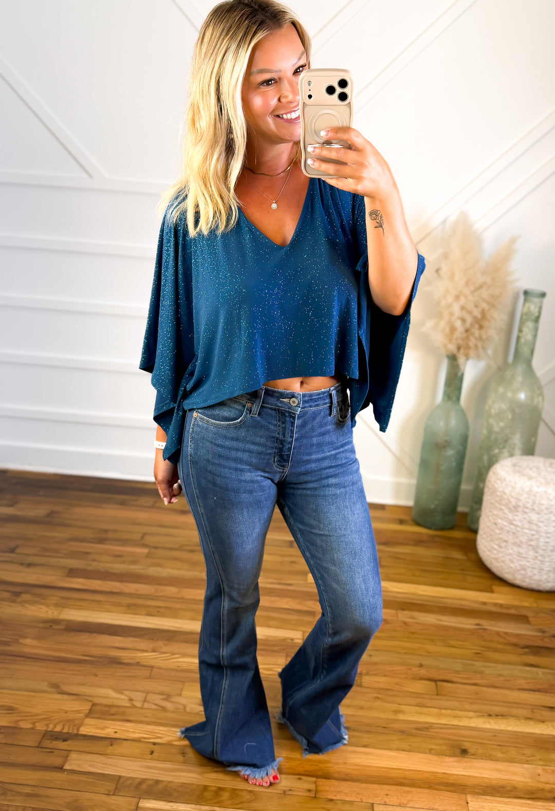 Friday Night Sparkle Game Day Top