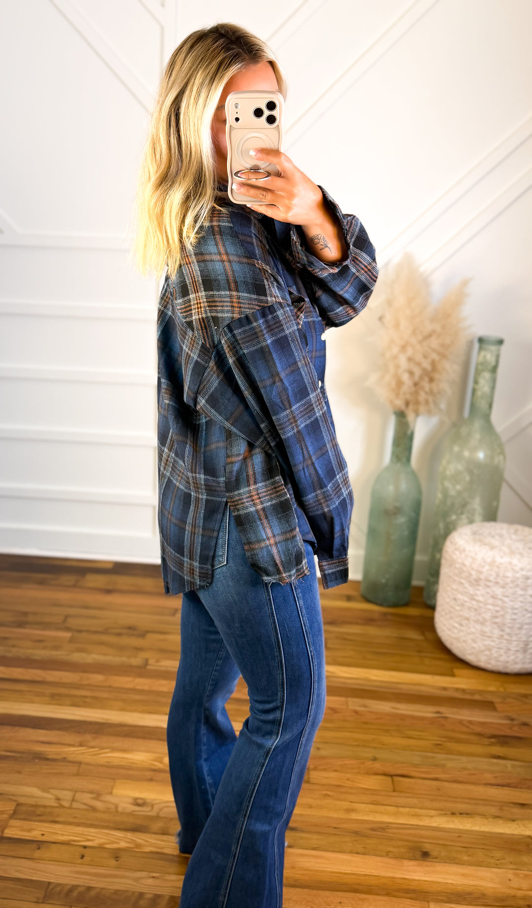 Autumn Drift Plaid Flannel