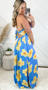 Cadence Floral Print Maxi Dress