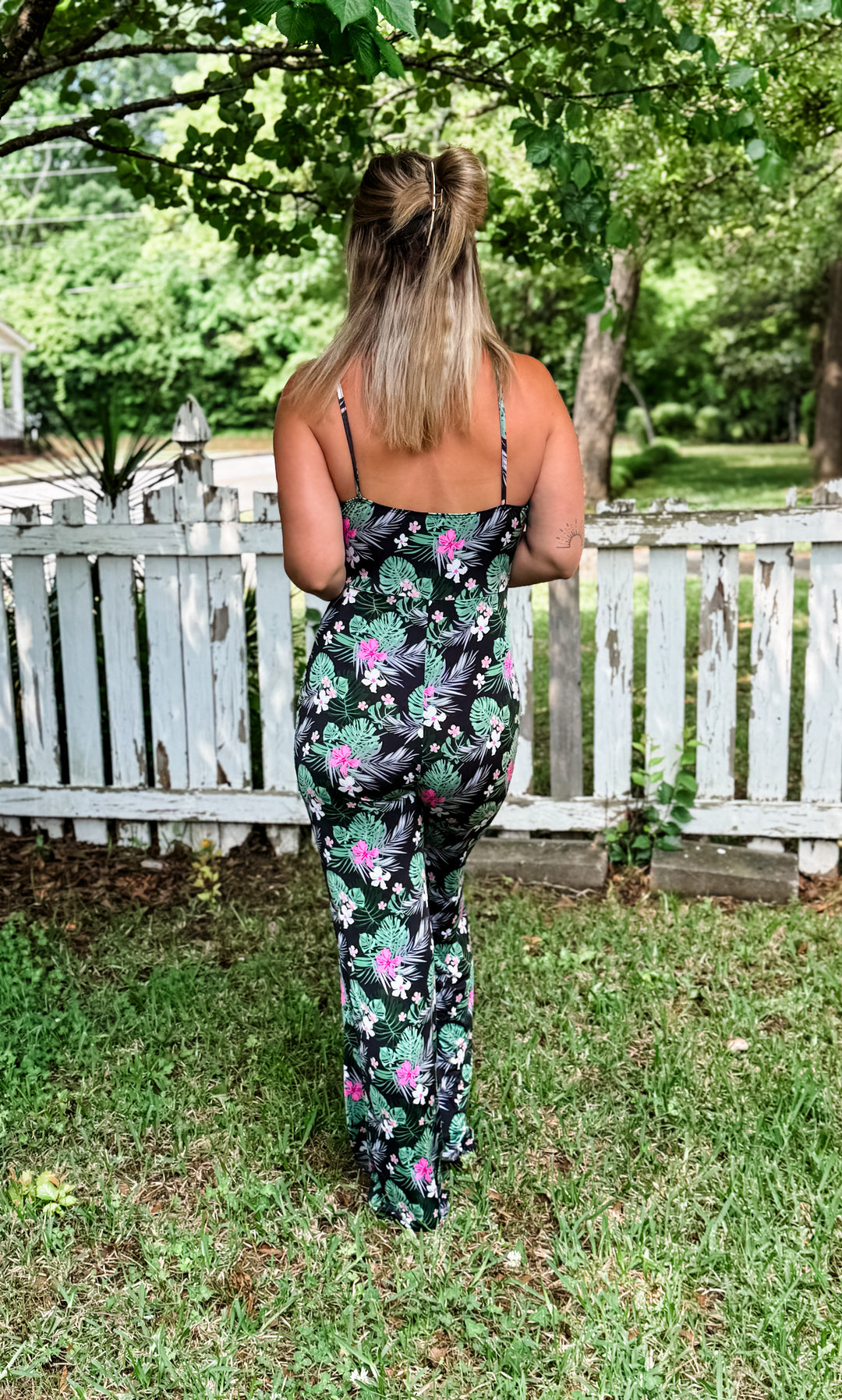 Tropics Floral Jumpsuit
