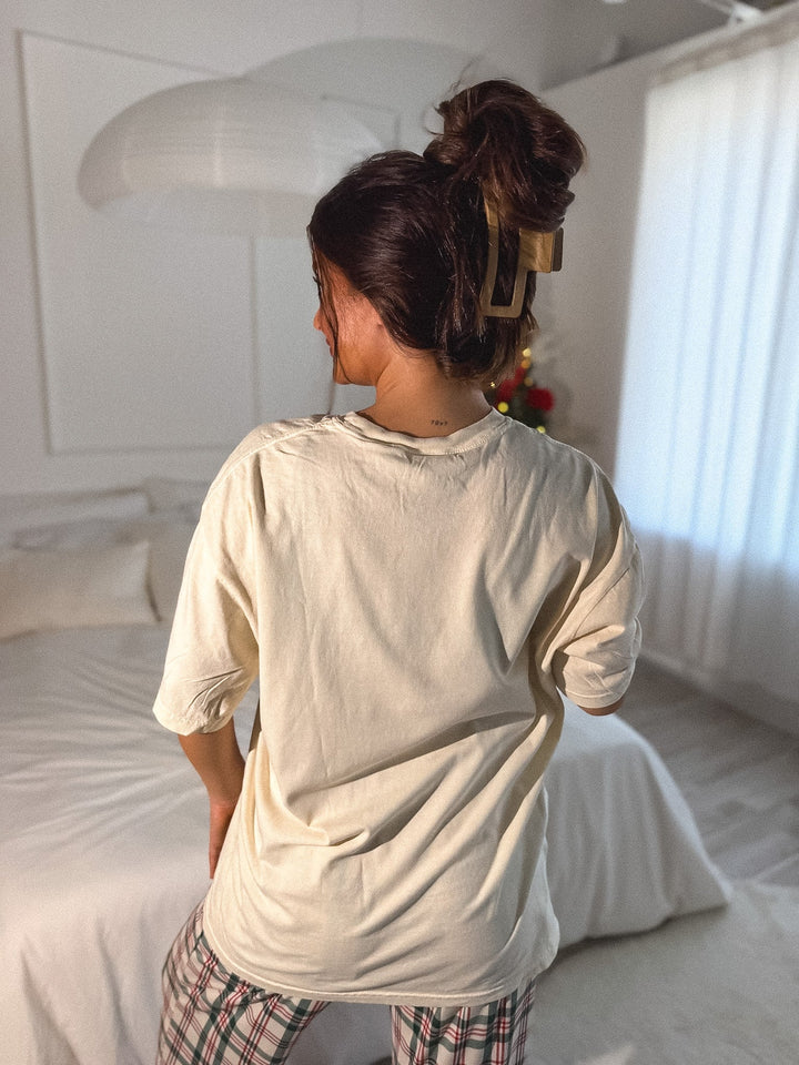 It was Merrier In The 90s Graphic Tee on Ivory