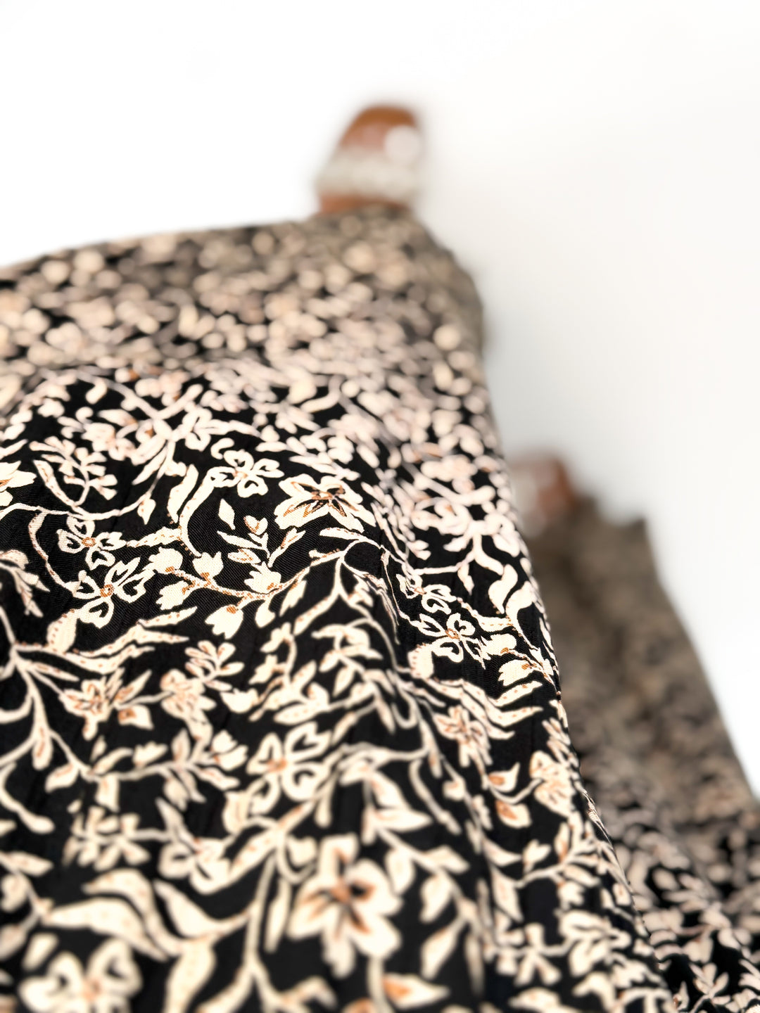 Midnight Meadow Floral Wide Leg Palazzo Pants