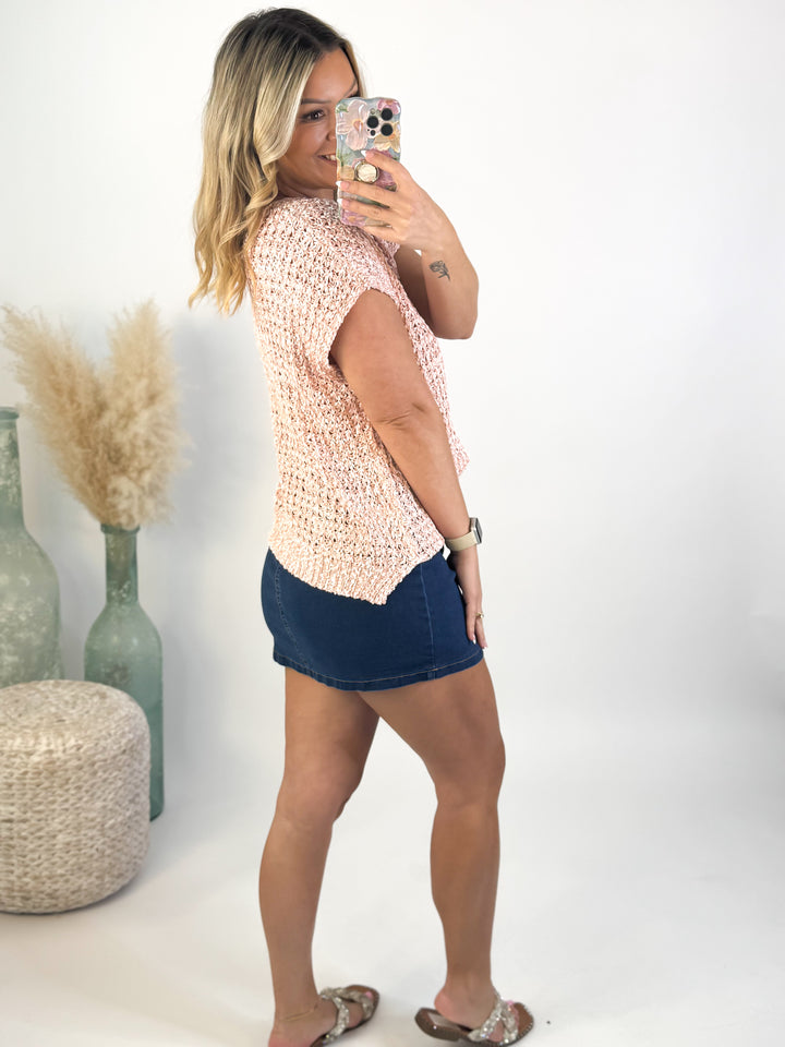 Everyday Edge Denim Skort