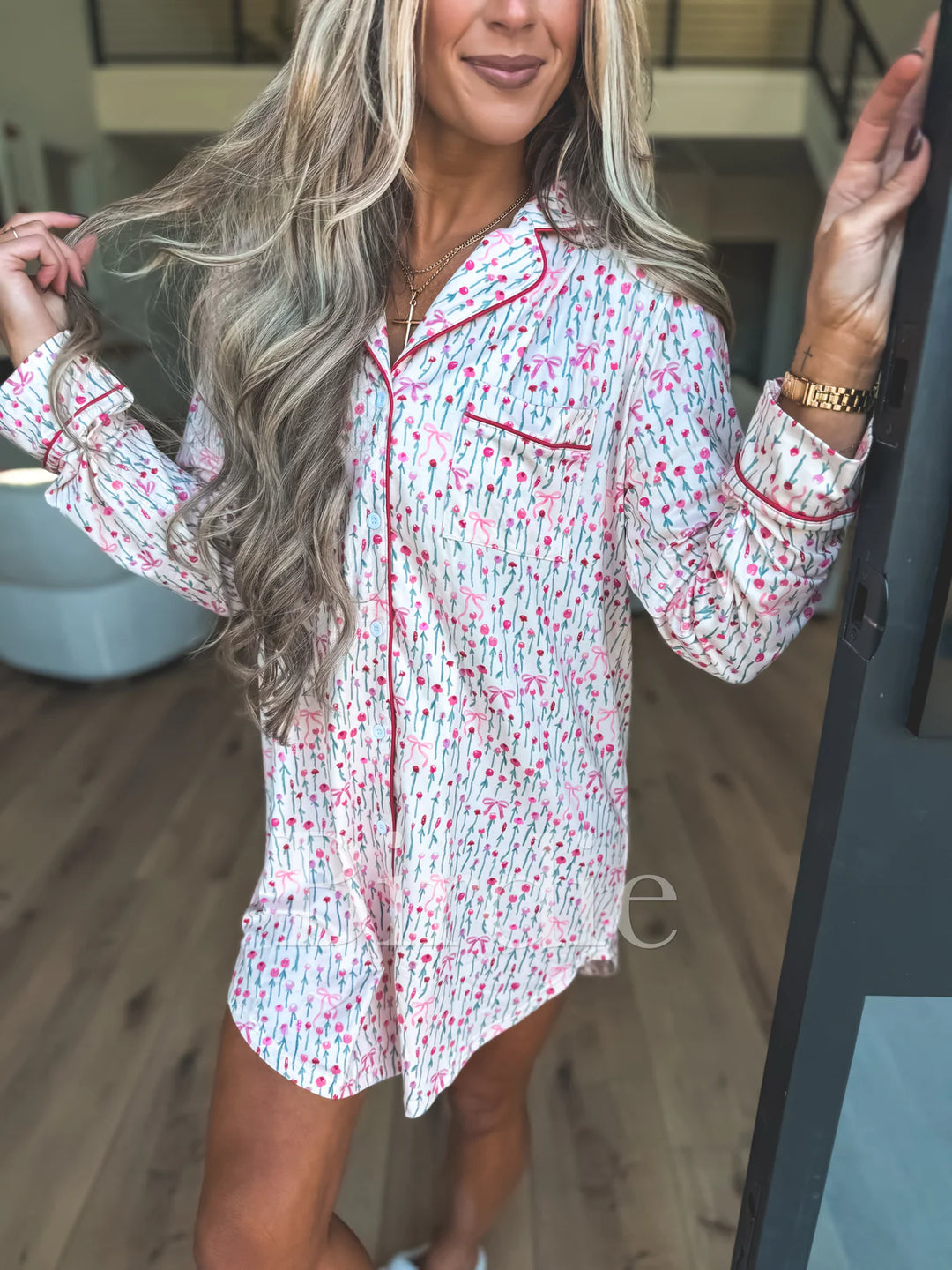 *Preorder* Spring Flowers Sleep Dress / Moomoo Birdie