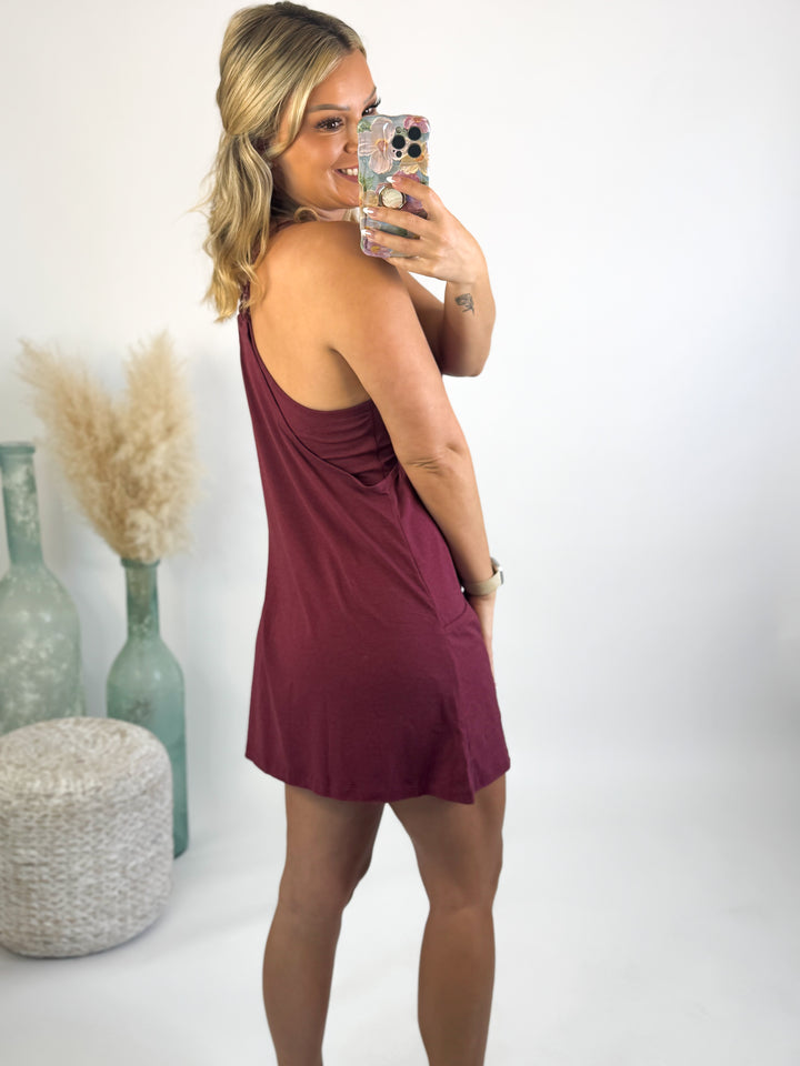Main Character Romper Dress
