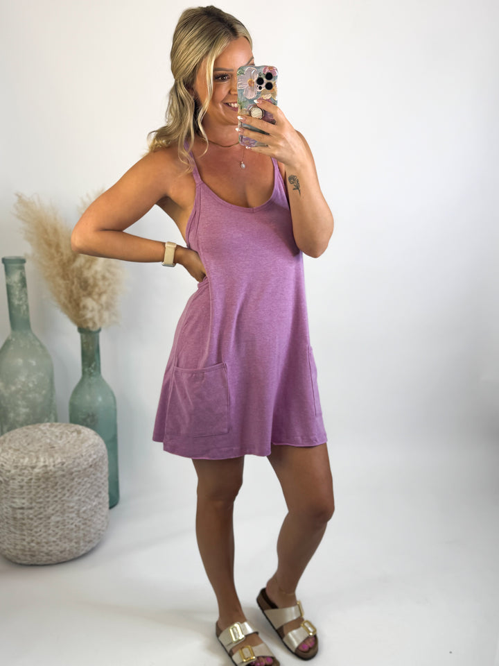 Main Character Romper Dress