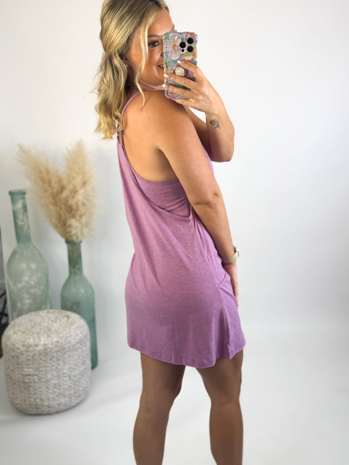 Main Character Romper Dress