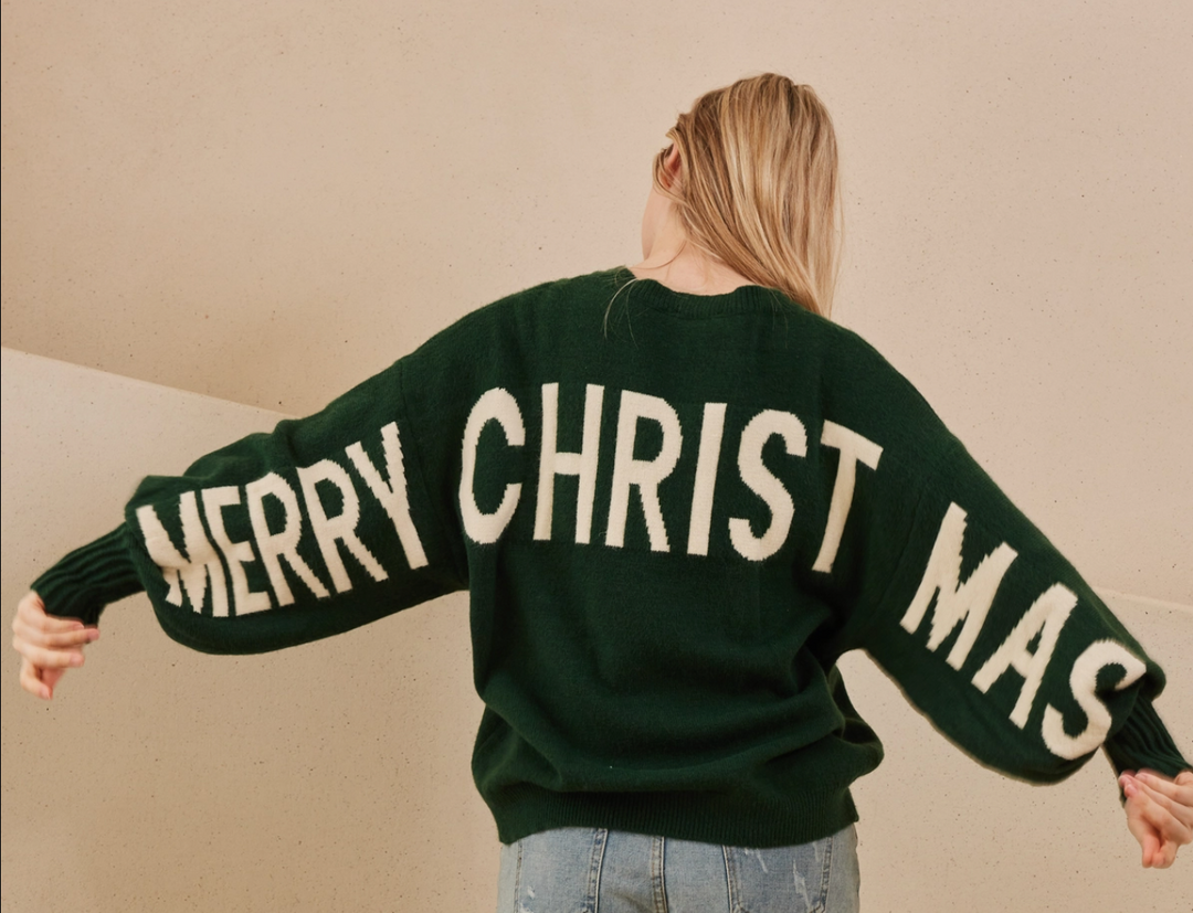 Merry & Bright Christmas Sweater