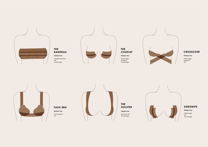 Shape Tape | Lift & Shape Adhesive Breast Tape: No 5 Soft Tan / 3in.