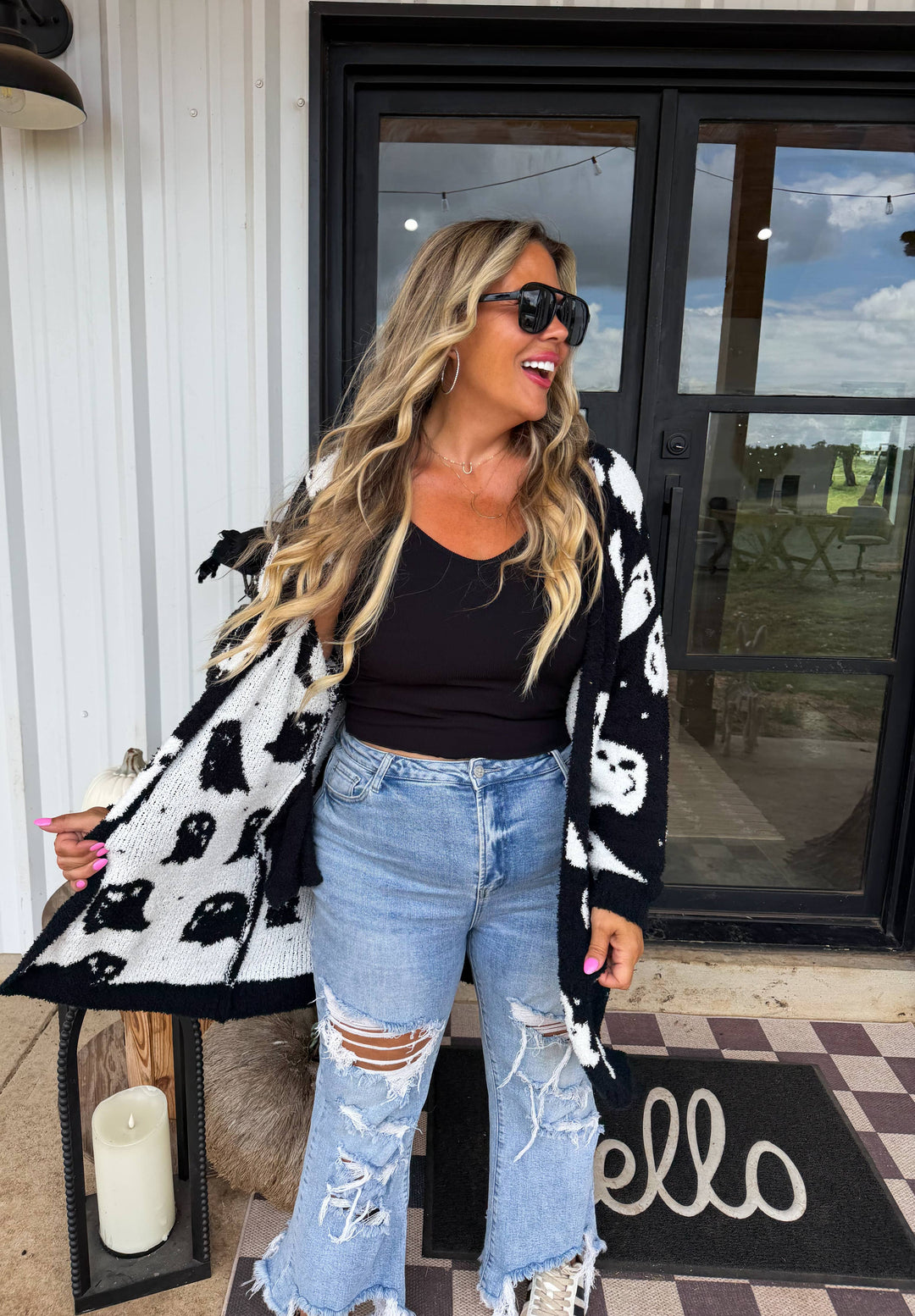 *Preorder* Boo Crew Reversible Cloud Cardigan - ETA Mid September