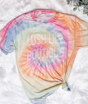 Lush Lily Acid Wash Tee