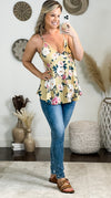 Summer Garden Floral Tank